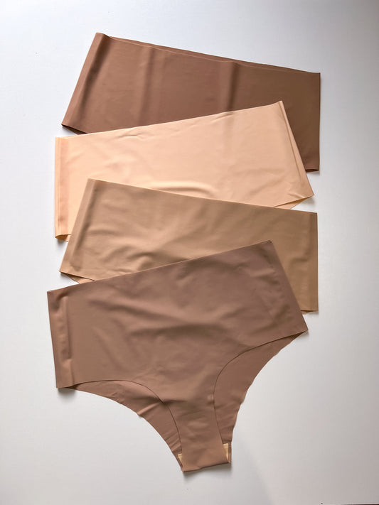 4 Pack Neutral Colors Panty