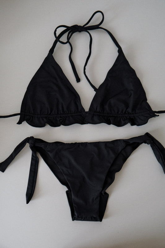 Ripple Bikini - Black