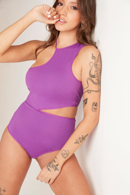 Asymmetric Body - Purple